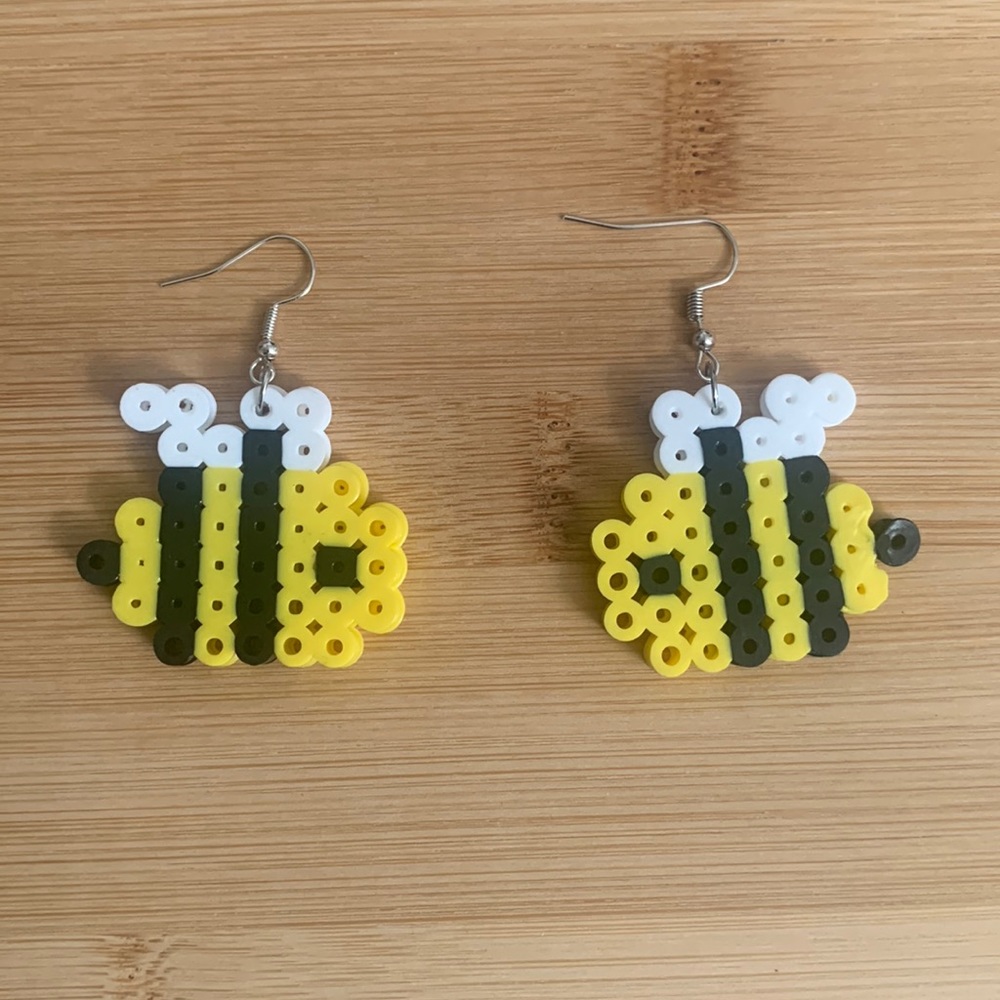 Handmade Bumble Bee Earrings